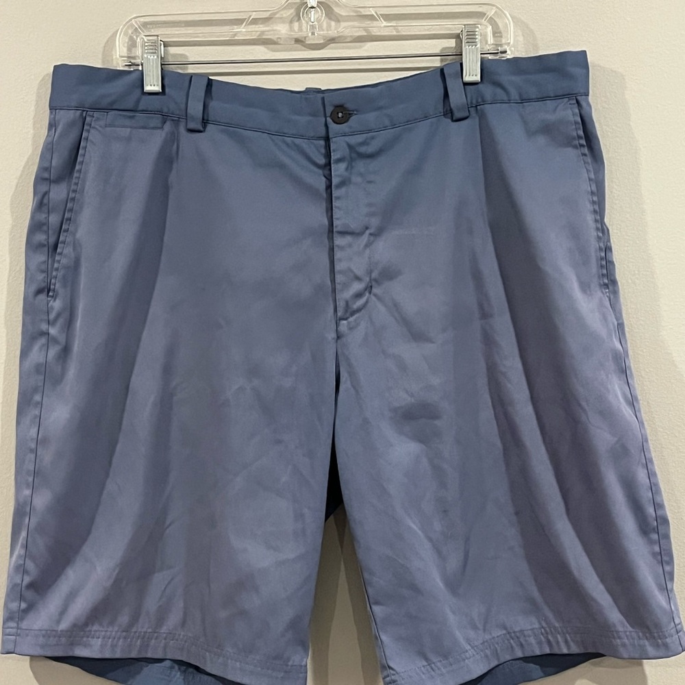 Nike Golf Shorts Mens 36 Blue Chino Dri-Fit Comfort Athletic Outdoors